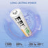 EBL Rechargeable AAA Batteries 8 Pack 1100mAh NiMH with Charger