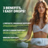 Horsetail. Immune Reishi.2 oz Cleavers Herb Extract Organic Drops for Lymphatic Drainage Support, Detox Cleanse Support