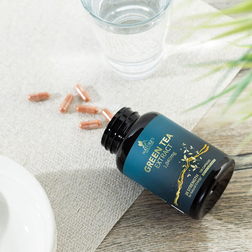 Green Tea Extract Weight Loss Pills 1000mg, 98% Standardized EGCG for Natural Energy and Heart Health