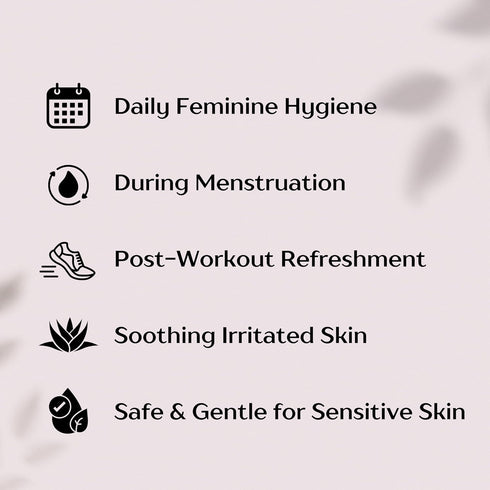 Violet Vibes Ultra-Gentle Feminine Wash | pH-Balancing, Nourishing, Odor-Control for Intimate Areas & Sensitive Skin |