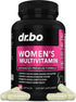 Womens Multivitamin - Natural Daily Multi Vitamins for Women, Woman's Energy Vitamin Supplements with Magnesium Plus
