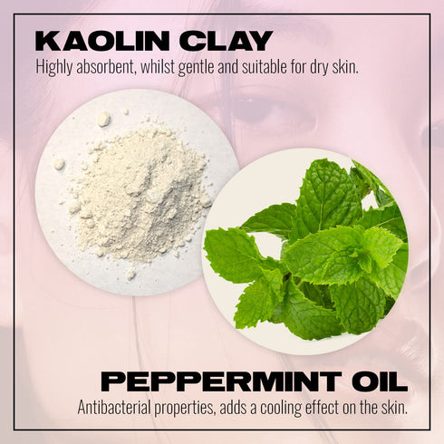 Quick Fix N Chill Face Mask + Scrub - With Kaolin Clay, Facial Scrub