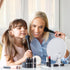 MIRRORVANA 10X Magnifying Mirror for Makeup, Suction Cup Cosmetic Mirror for Vanity and Travel - 6.7 x 6.7 Inch