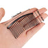 Hicarer 5 Pcs Black Metal Wire Hair Combs, 20 Teeth Twist Bridal Wedding Veil Combs
