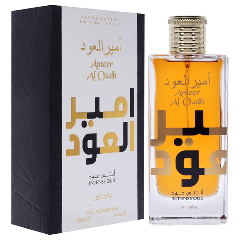 Lattafa Ameer Al Oud Intense Oud Eau de Parfum Spray - 3.4 Ounce for Unisex