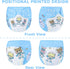 Littleforbig Washable Adjustable Reusable Waterproof Cloth Adult Diaper Wrap Cover One Size - Astro Babies