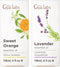 Sweet Orange Essential Oil for Diffuser & Lavender Essential Oil for Diffuser
