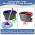 Hezane 2 3 3 Pads,1 1 Set Mop Heads for O Cedar RinseClean Tank Spin Mop System, Microfiber Mop Head Refills