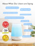 Momcozy 34 Baby Sound Machine, White Noise Machine for Baby Sleeping with Night Light, Toddler Sleep Trainer Soothing