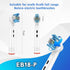 wikimo 4 Pack Toothbrush Heads for Oral B, Professional Electric Toothbrush Replacement Heads Compatible with Oral B
