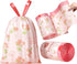YIHUANYIFA 4 Gallon Small Trash Bags 156pcs Tearing-Free Drawstring for Bathroom Office Home