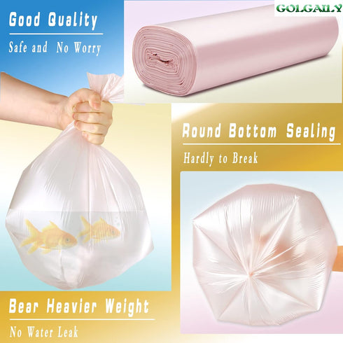 150 Count 2 – 2.6 Gallon Small Trash Bags, Garbage Bags, 10 Liter