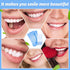 300 Pcs Disposable Finger Brush Teeth Wipes, Bulk Finger Toothbrush, Textured Surface, Individual Package