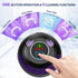 Ultrasonic Retainer Cleaner Machine for Dentures, Mouth Guards, Braces, Toothbrush Heads, Jewelry, 200ML Capacity,