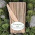 PALM NAKI Birchwood Cutlery (40 Count) - Disposable Eco-Friendly, Compostable, and Biodegradable Cutlery (Knives, 40