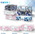 Hand-E Touch Pink Nitrile Disposable Gloves for Esthetician, Nail Tech, Hair Dye, Stylist, and Cleaning