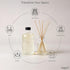 Set 4 200ml Hosley of Vanilla Almond Reed Diffuser Refill Oil, Each - Ideal for Bathroom Decor, Enhance Home Decor
