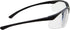 grinderPUNCH Full Lens Magnification Safety Glasses, Black Frame, Clear Lens Reading Eyewear