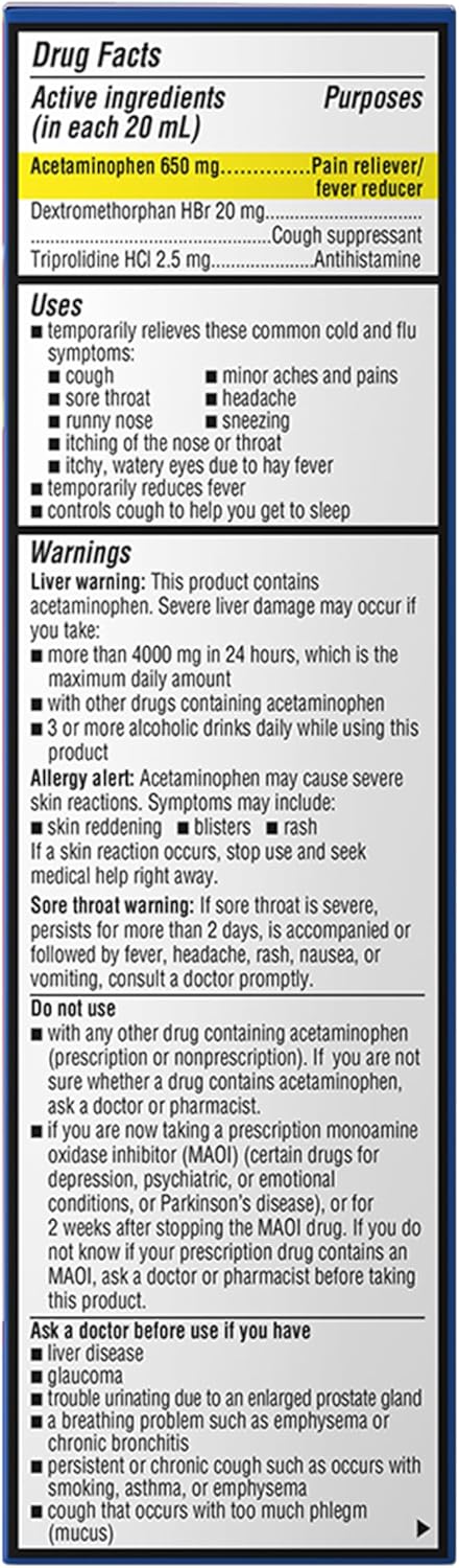Delsym 12 Hour Cough, 5 oz. and Nighttime Fast Relief, 6oz Combo Pack