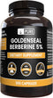 PURE ORIGINAL INGREDIENTS Goldenseal Berberine - No Magnesium or Rice Fillers, Always Pure, Lab Verified (365 Count)