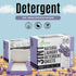 180 Loads Natural Laundry Detergent Sheets, 90 Sheet Pack (Calm Lavender) - Biodegradable, Mess Free, Eco Friendly