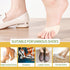 5 Pairs of Thicken Forefoot Cushion Pads, Reusable Honeycomb Fabric for Pain Relief, Invisible Socks for Men & Women