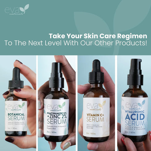 Vitamin C Serum for Face - Skin Clearing Serum with Salicylic Acid, Retinol, Niacinamide, and Hyaluronic Acid (1 oz)