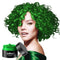 UrbanX Washable Hair Coloring Wax - Unisex Color Dye Styling Cream, Temporary Pomade for Party Cosplay (Green)