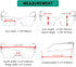 Eyekepper 4 Pack Ladies Eyeglasses - Oversized Square Design Eyewear for Women, Transparent