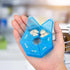 Ponpon 8pcs Pill Holder Box, 7-Sided Portable Vitamin Organizer, Medicine Planner (8 Colors)