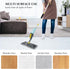 NileHome Spray Mop for Floor Cleaning - Dust Mop with 3 Washable Pads and 400ml Refillable Bottle for Household