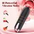Strap-on Realistic Vibrating Dildo Wearable Harness with Bullet Vibrator, Detachable Silicone G Spot Stimulator, Vagina