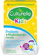 Culturelle Kids Probiotic + Complete Multivitamin Chewable for Kids 3+, 30 Count, Digestive, Oral & Immune Health