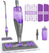 IOPRETTY Spray Mops for Floor Cleaning - Wet Dry Mops with 2 Washable
