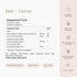 JSHealth Vitamins Hair and Energy Formula Hair Growth Vitamins | Hair Vitamins for Women and Men with Zinc and Iodine -
