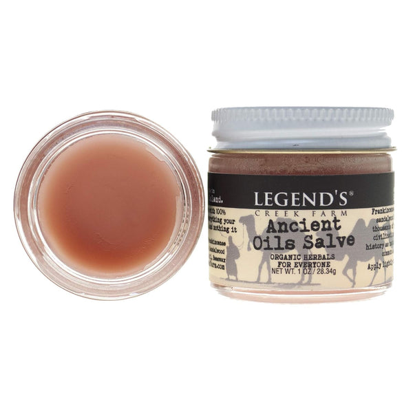 Legend's Creek Farm Herbal Salve - Healing Ointment with Frankincense, Myrrh, Copaiba for Skin Irritations & Body Aches