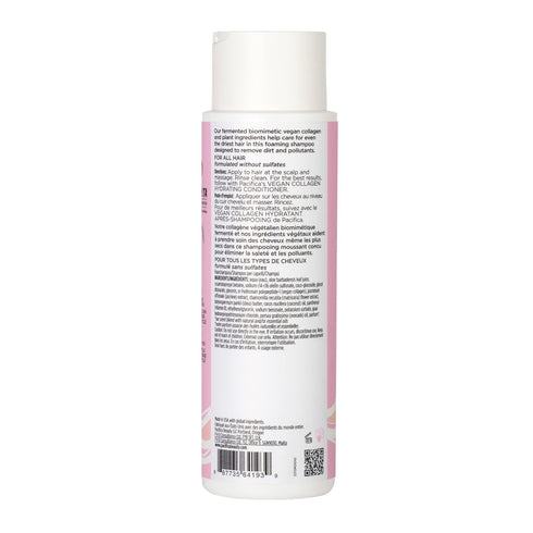 Pacifica Beauty Vegan Collagen Shampoo + Conditioner Set, For Dry & Damaged Hair, Sulfate & Silicone Free