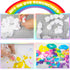IVARYSS 20 Pieces White Scrunchies for Tie Dye, DIY Cotton Bow Scrunchies, Hair Accessories for Girls and Women