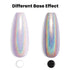 RARJSM Holographic Nail Polish 1PCS 7.5ML Gorgeous Glossy Light Purple Soak Off for Nail Art Design