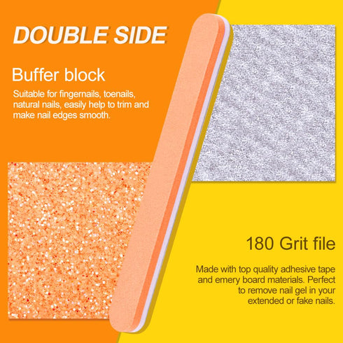 Nail File and Buffer, TsMADDTs Manicure and Pedicure Tool Kit with Nail Files and Buffers Block Set, Polish Buffer, Cuticle Pusher, Cuticle Nipper, Peeler, File Lifters for Toenail,13pc Nail Care Kit