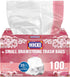 HHXI 100Ct 4 Gallon Small Trash Bags, Cherry Blossom Garbage Bags, Scented Trash