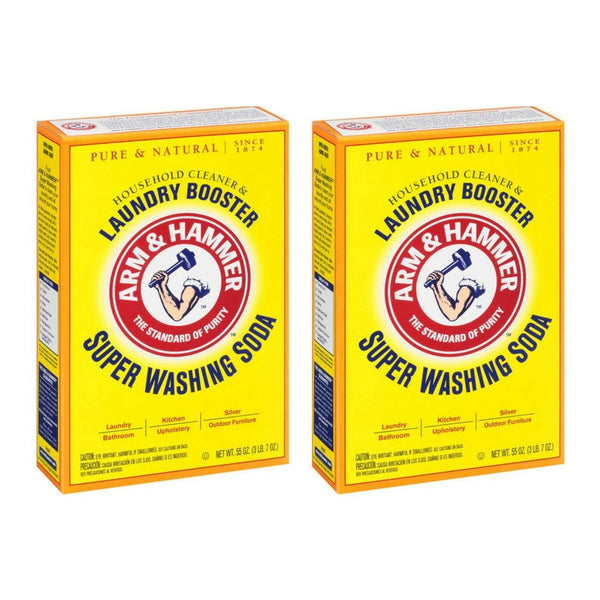 Arm & Hammer, Super Washing Soda Detergent Booster - 55 oz by