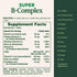 Immune 150 Pack 2 Nature's Bounty Super B Complex with Vitamin C & Folic Acid, & Energy Support, Tablets