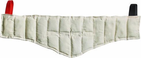 Relief Pak Moist Heat Pack, Neck Contour 7"x24" for Aches and Pains, Arthritis, Muscle Strains, Bruises, White
