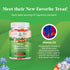 Chewable Vitamin D Gummies for Kids - 1000 IU Per Serving, Delicious Gummy Vitamins for Immune Support, Gelatin Free