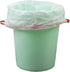 2.5 Gallon White Drawstring Trash Bags, 120 Counts, 2 Rolls