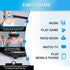 M PAIN MANAGEMENT TECHNOLOGIES Premium Pneumatic Cervical Traction Collar Inflatable Neck Traction Device for Pain