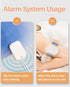 Bed Wetting Alarm for Boys Girls, USB Rechargeable Bedwetting Alarm System, Loud Sound and Vibration, 3 Reminder Modes