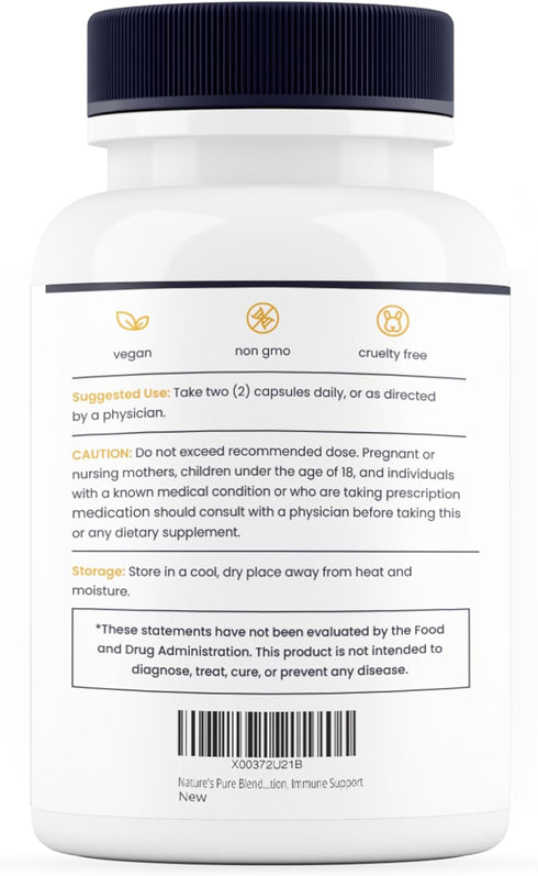 Nature's Pure Blend COQ10 Plus, Nutritional Supplements for Heart Health, Blood Pressure & Energy Support