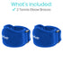 Vive Tennis Elbow Brace for Men & Women 2 Pack - Tendonitis Elbow Brace for Pain Relief and Support